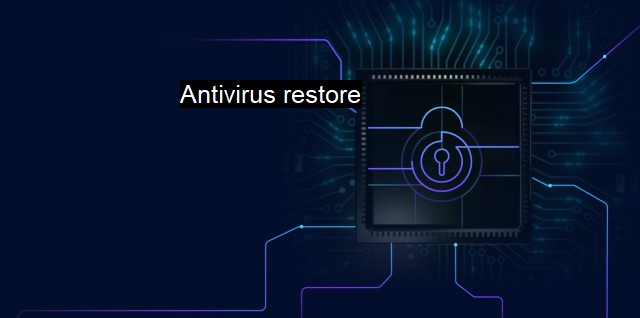 What is Antivirus restore? Securing Your Devices Through Antivirus