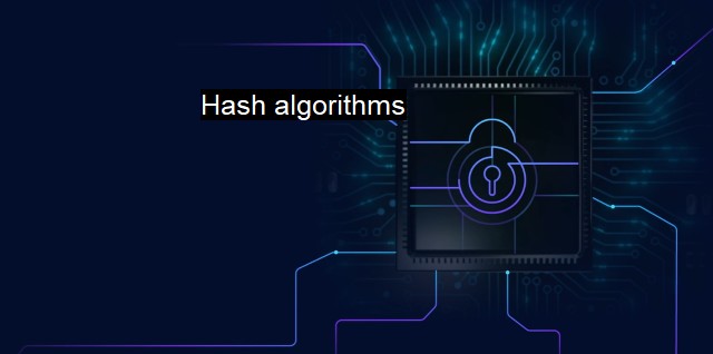 What are Hash algorithms?