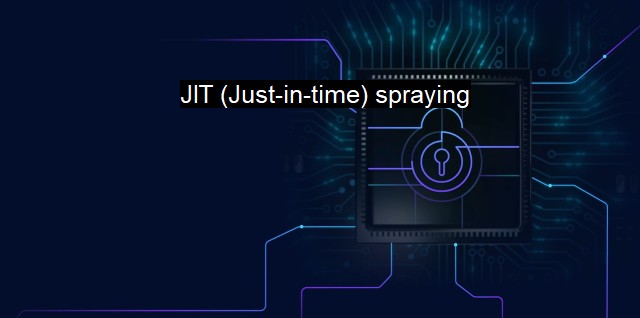 What is JIT (Just-in-time) spraying?